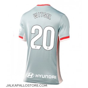 Atletico Madrid Axel Witsel #20 Vieraspaita Naisten 2024-25 Lyhythihainen